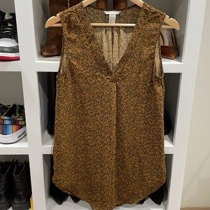 Animal print high/low tunic - Size Small